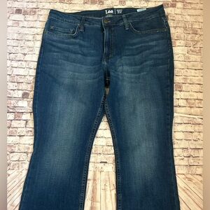 Womens Lee Mid Rise Bootcut